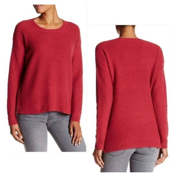 Madewell Landmark Texture Zipper Sweater - Picture 1 of 10